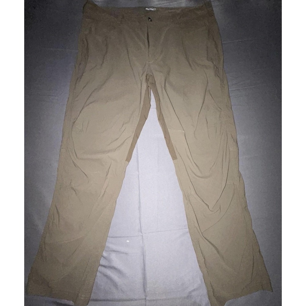 Marmot Hiking Pants Mens 38 Green Nylon Stretch Lightweight Trail Outdoor